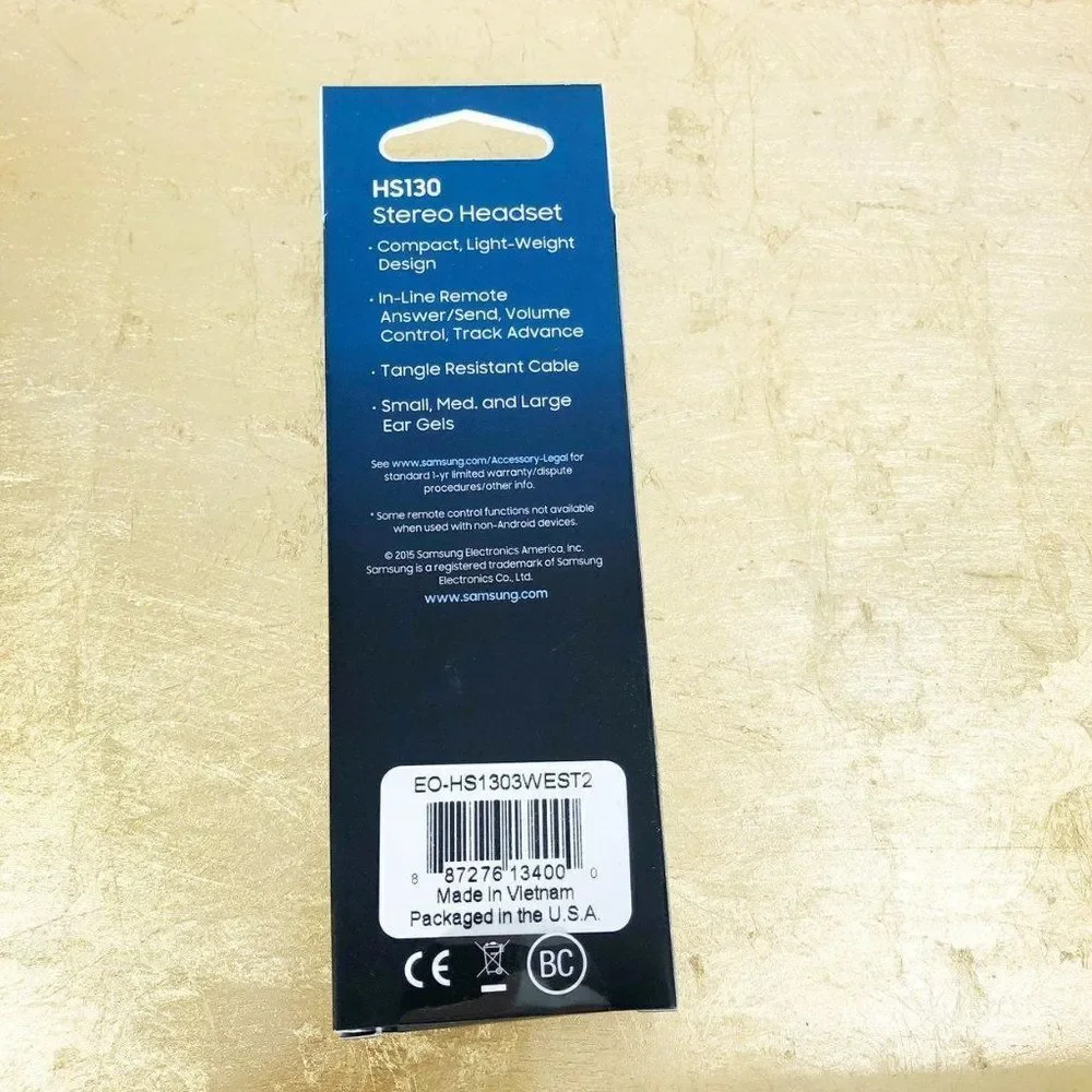 🔥 Samsung HS130 wired earbud headphones with in line remote control and mic